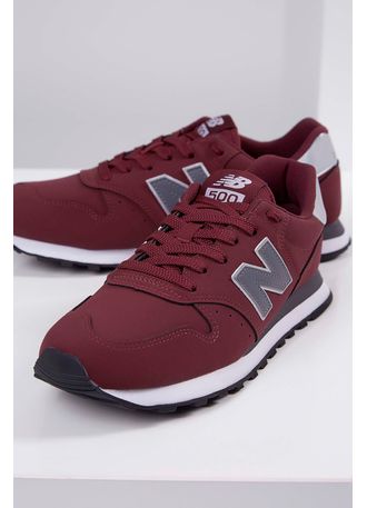 new balance 500 bordo