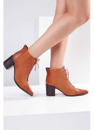 bota verofatto cano curto amarrar