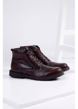 bota couro coturno west coast