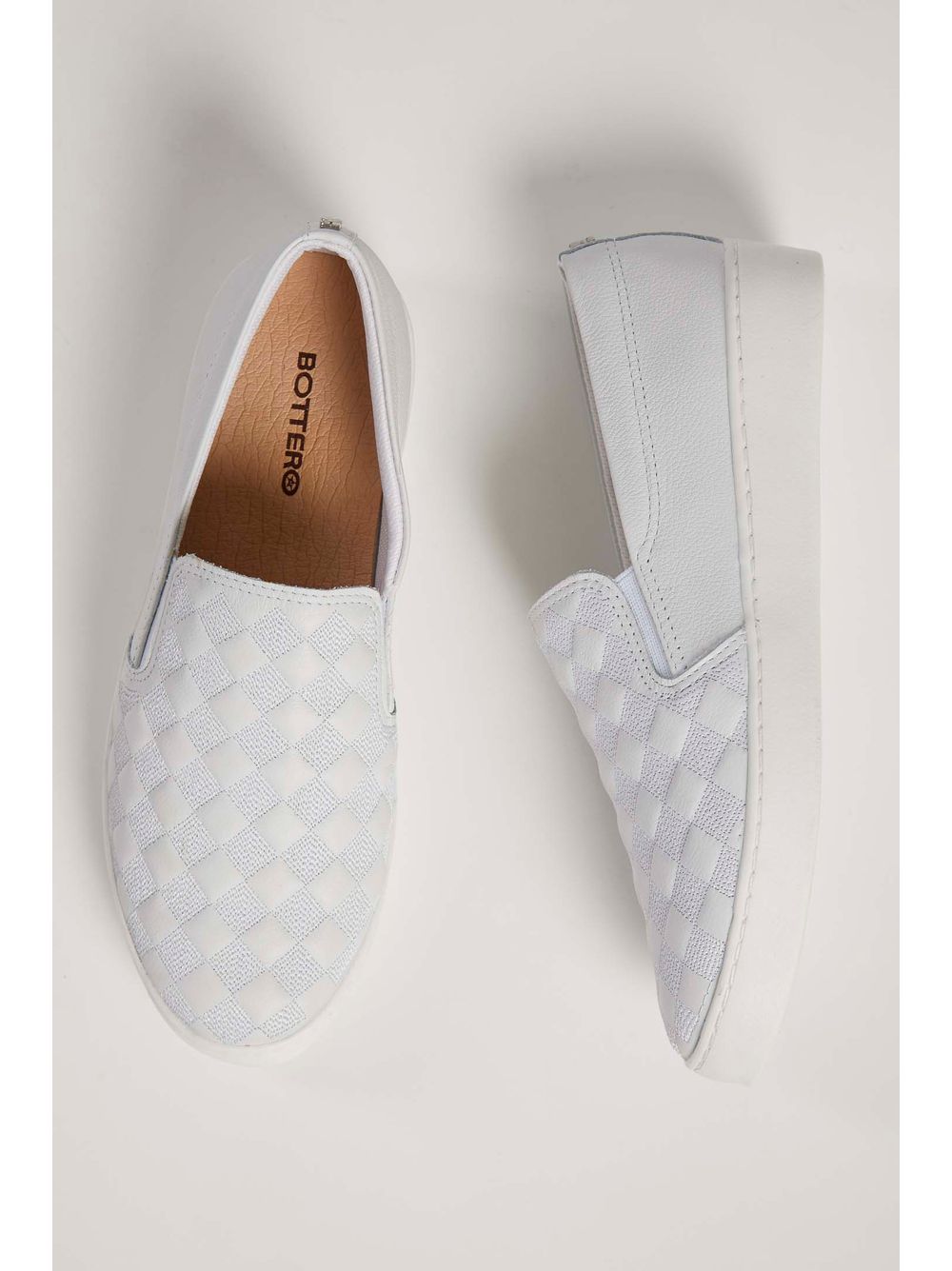 slip on bottero branco