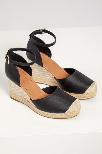 espadrille bebece preta