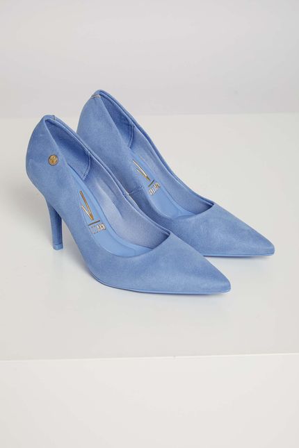 sapato azul vizzano