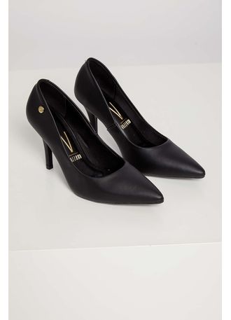 scarpin salto agulha preto