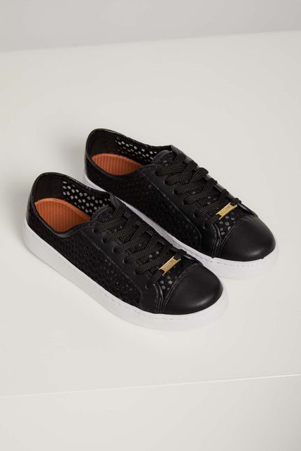 slip on vizzano tramado feminino