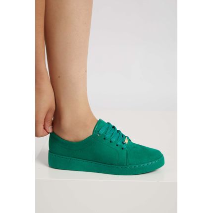 tenis vizzano camurça verde