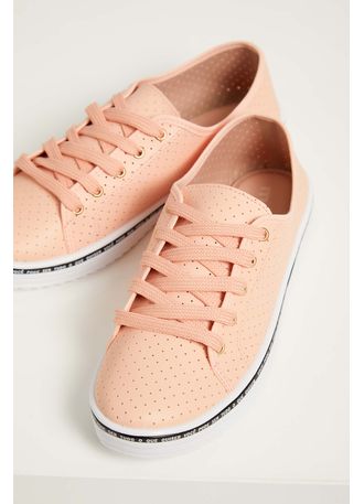 tenis casual feminino rosa claro