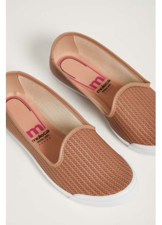 slip on moleca nude