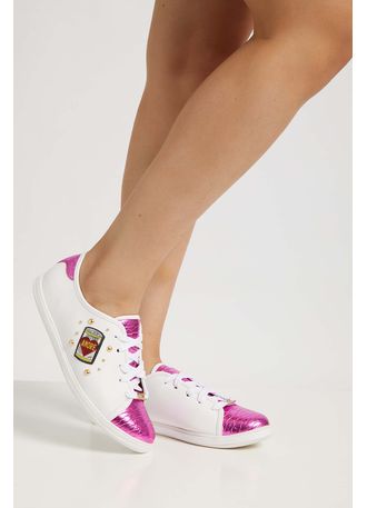 tenis vizzano croco rosa