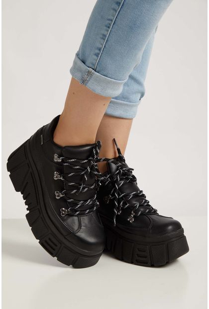 tenis dakota plataforma preto