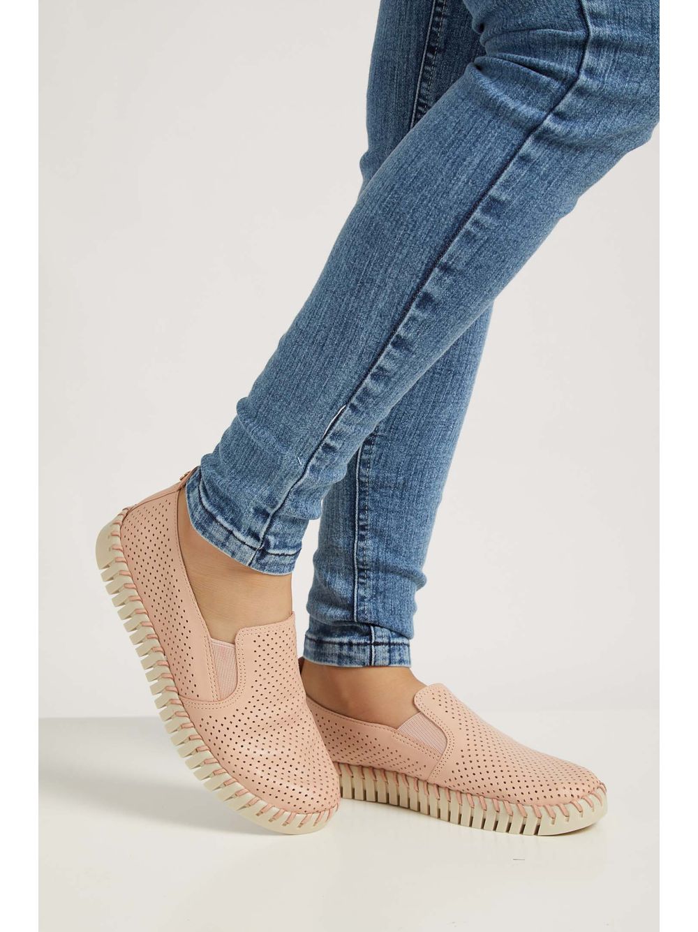 slip on bottero rosa