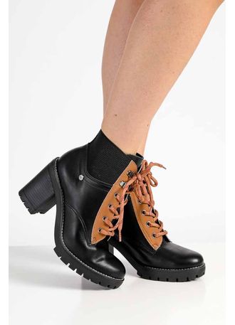 bota coturno feminina via marte