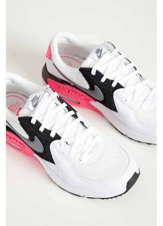 tenis feminino nike branco e rosa