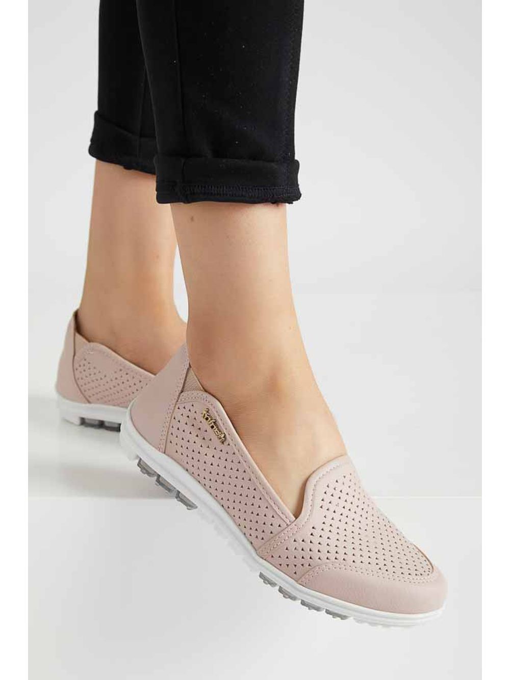 tenis kolosh rosa claro