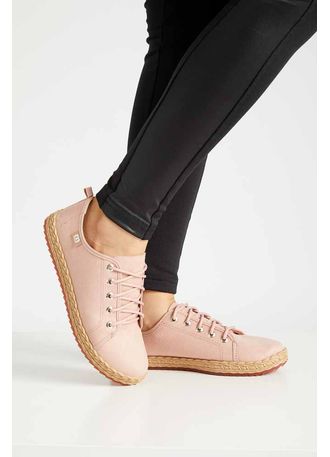 tênis moleca tratorado rosa