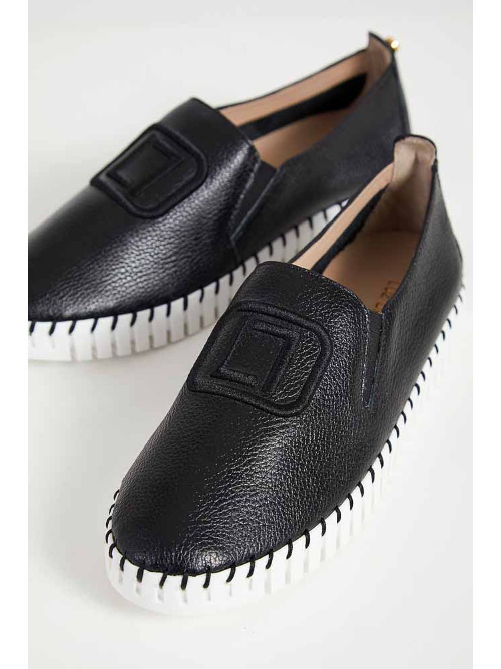 slip on luz da lua preto