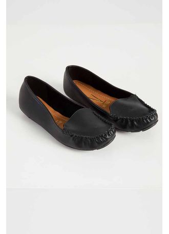 sapato mocassim feminino preto