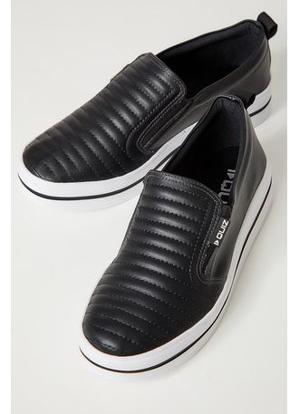 slip on quiz preto