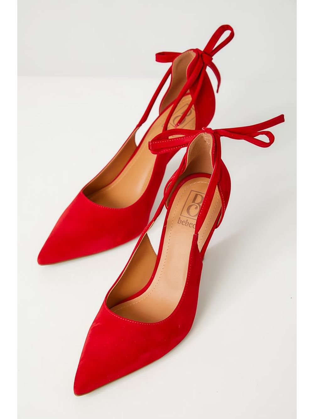 sapato vermelho feminino