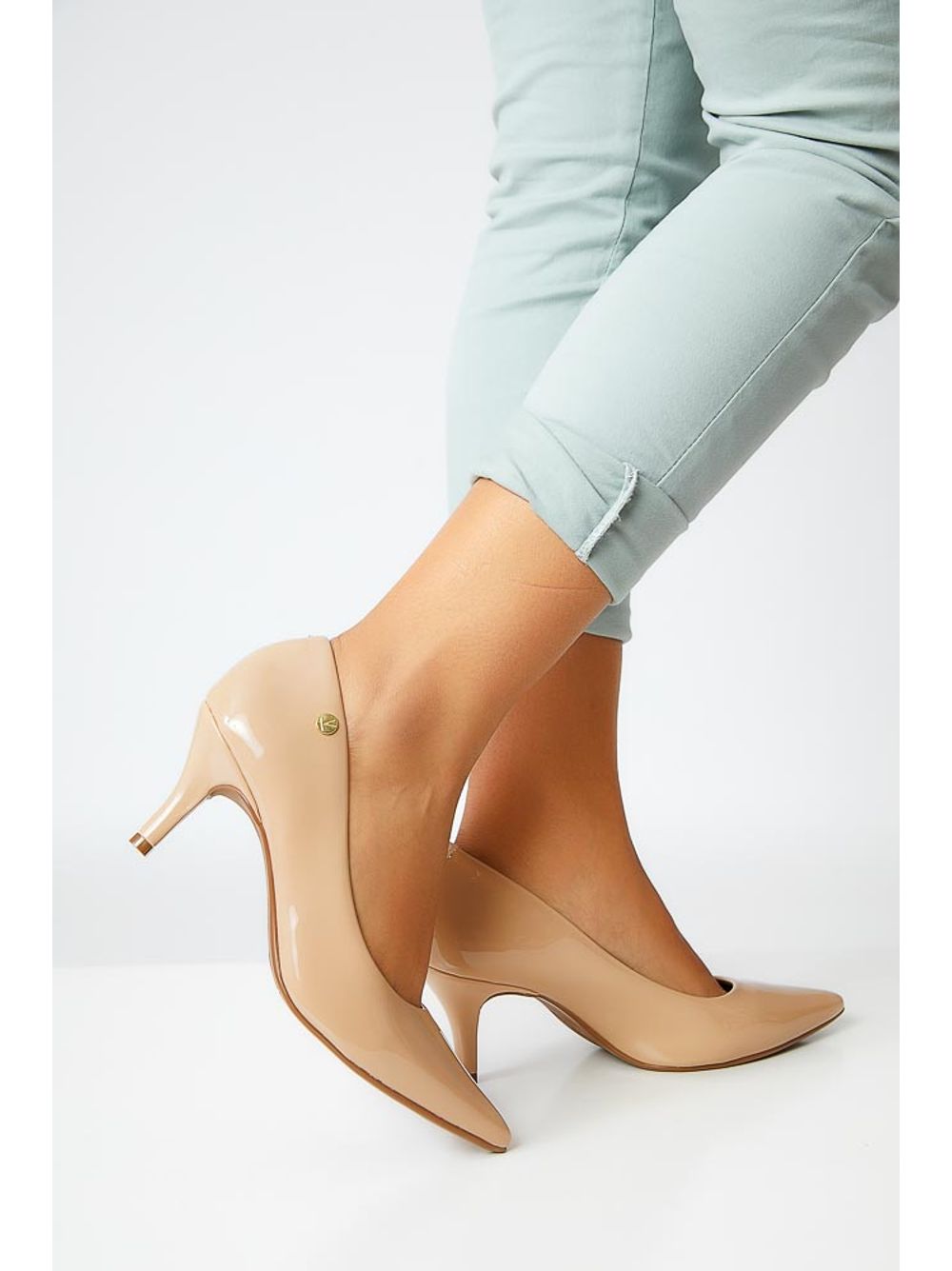 scarpin mostarda vizzano