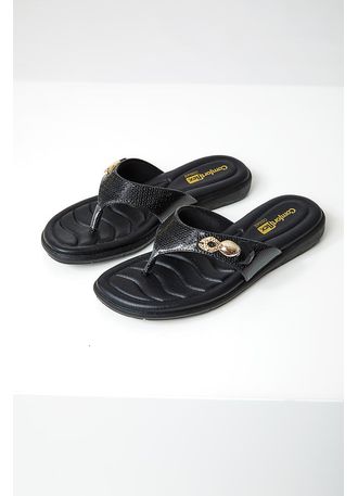 chinelo comfortflex preto