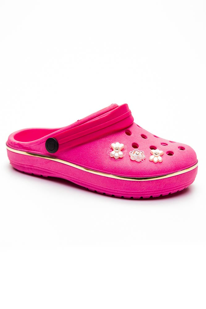 Tamanco-Babuche-Infantil-Menina-Crocsf-Pink