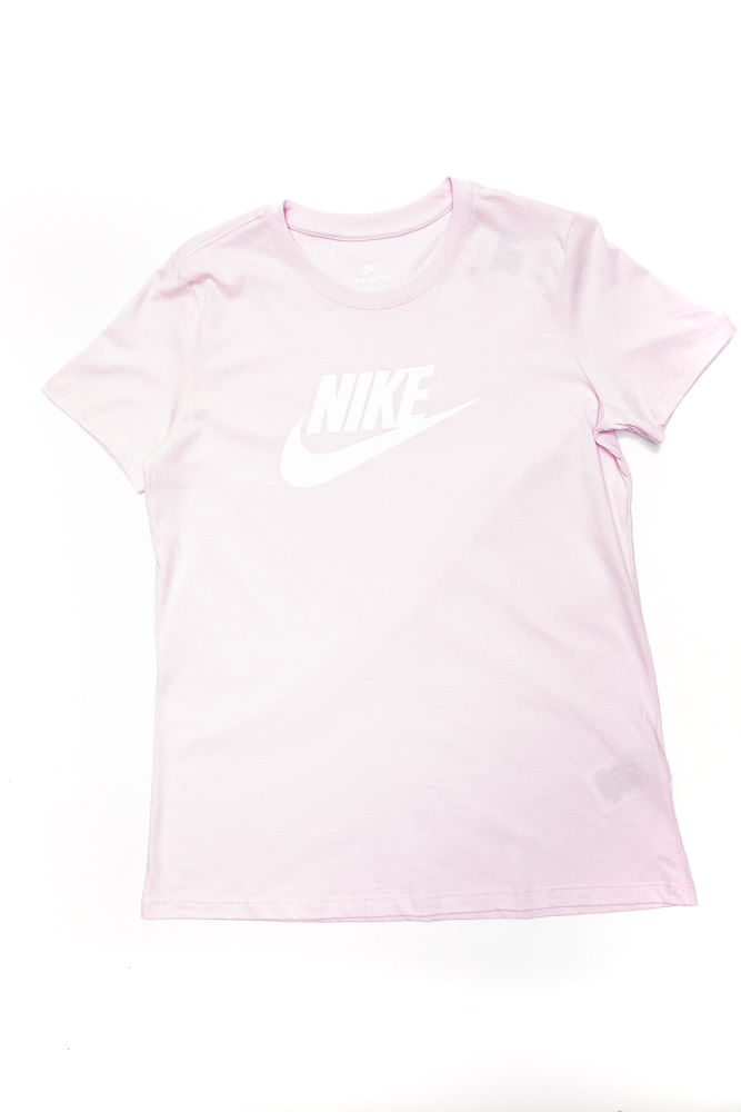 Camiseta-Feminina-Nike-Sportswear-Essential-Bv6169-695-Rosa