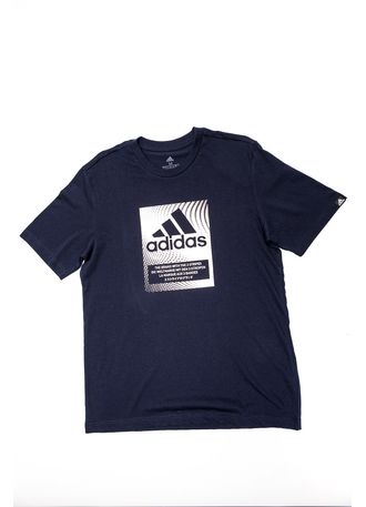 Camiseta-Masculina-Adidas-Foil-Logo-Box-Gs6319-Marinho