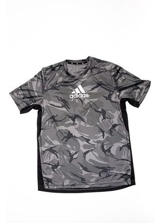 Camiseta-Masculina-Adidas-Aeroready-H28795-Cinza-Escuro