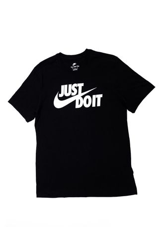 Camiseta-Masculina-Nike-Sportswear--Just-Do-It--Preto