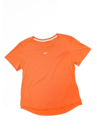 Camiseta-Feminina-Academia-Nike-Dri-Fit-One-Laranja