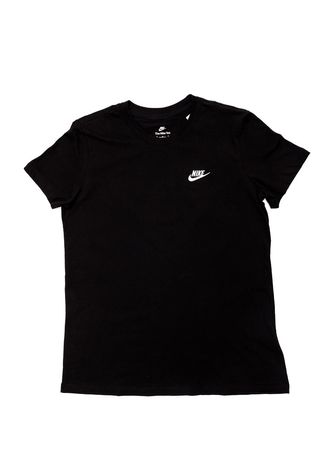 Camiseta Feminina Nike Sportswear Essential Dn2393-010 Preto - pittol