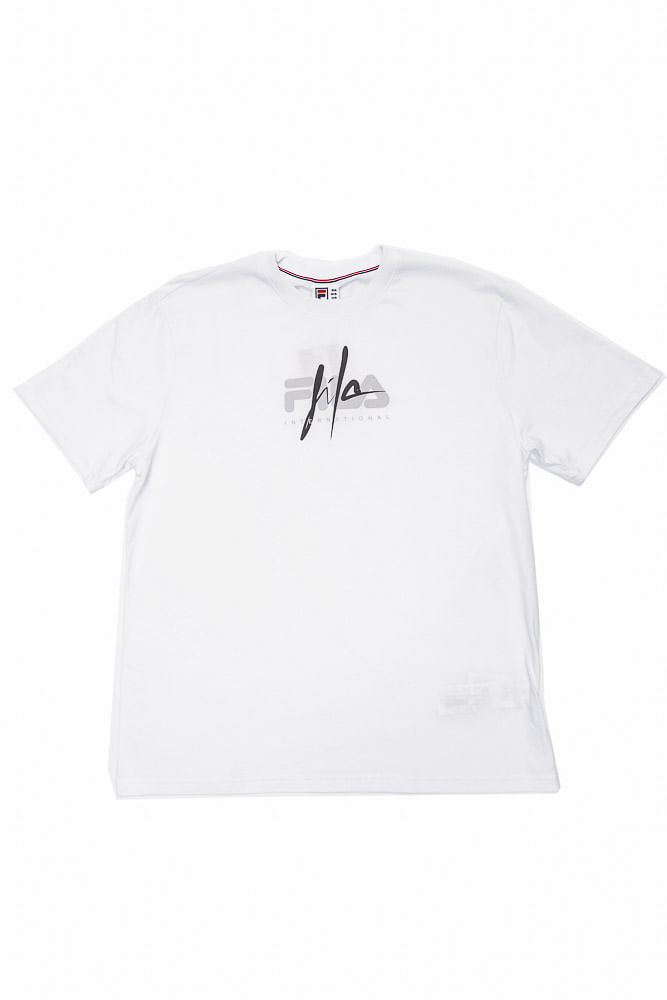 Camiseta-Casual-Masculina-Fila-Signature-F11l518142-Branco