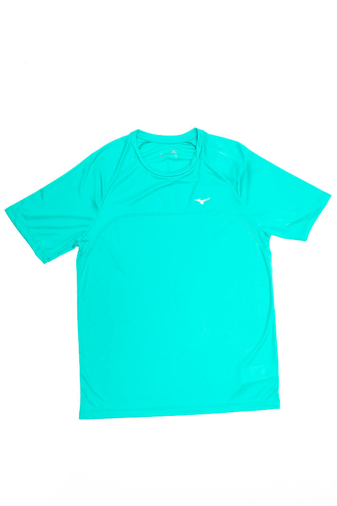 Camiseta-Run-Easy-Esportiva-Masculina-Mizuno-Verde