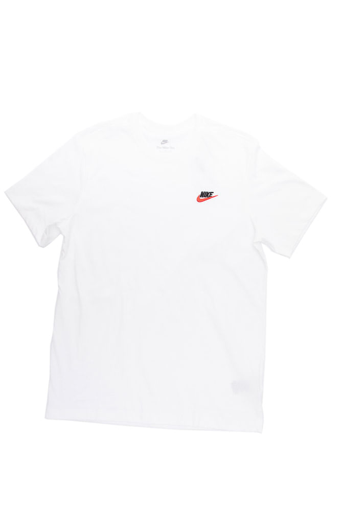 Camiseta-Masculina-Nike-Sportswear-Club-Ar4997-100-Branco