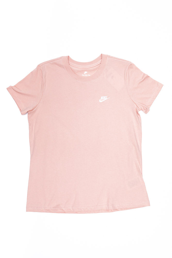 Camiseta-Casual-Feminina-Nike-Asbury-Rosa
