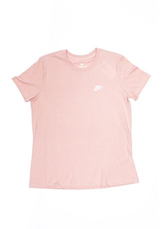 Camiseta-Casual-Feminina-Nike-Asbury-Rosa
