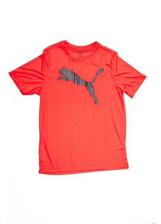 Camiseta-Masculina-Casual-Puma-Vermelho