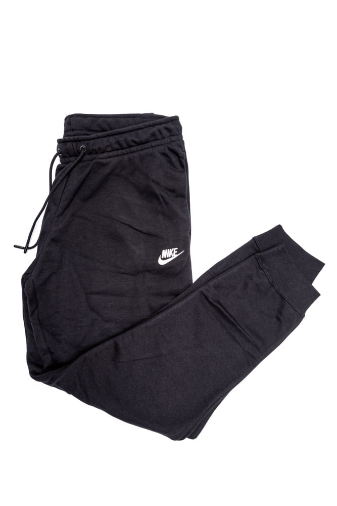 Calca-Sportswear-Essential-Moletom-Feminina-Nike-Bv4095-010-Preto