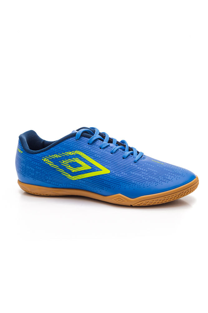 Chuteira-Futsal-Umbro-Masculina-Fast-Azul