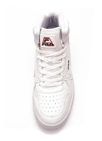 Tenis fila clearance branco botinha