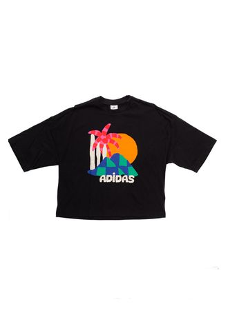 Camiseta-Adidas-Feminina-Oversized-Farm-Rio-Hs1177-Preto