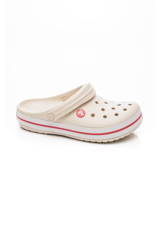 Sandália Crocs Babuche Feminina Crocband 11016 Bege - pittol