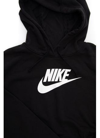 Blusão Nike Moletom Feminino Sportswear Club Fleece Crop Dq5850-010 Preto -  pittol