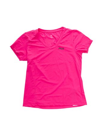 Camiseta-Fila-Esportiva-Basic-Feminina-Freedom-F12at0052-Rosa