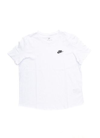 Camiseta-Nike-Sportswear-Feminina-Club-Essentials-Dx7902-100-Branco