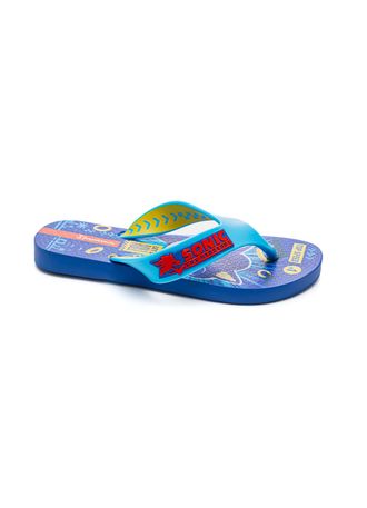 Chinelo Ipanema Infantil Menino Sonic Game 26958-At364 Azul - pittol