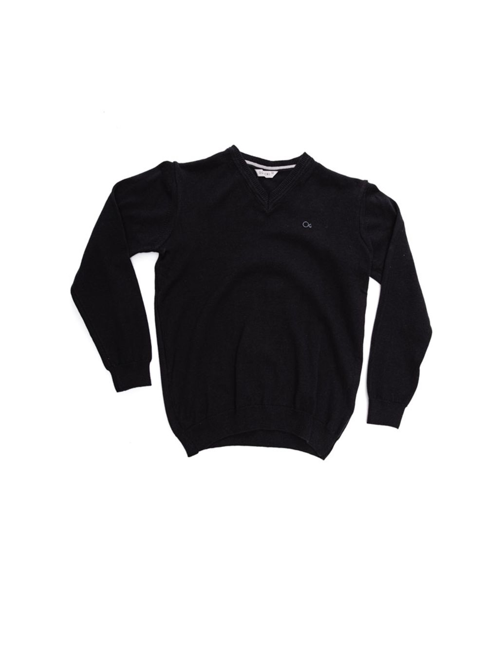 Casaco Ogochi Suéter Juvenil Menino Gola V 005006001 Preto pittol