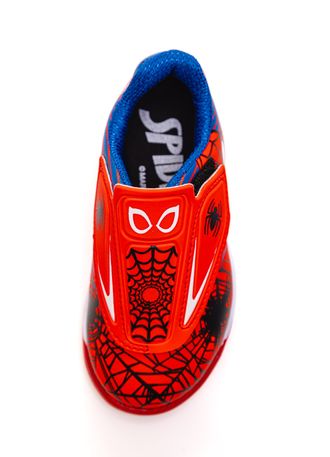 Chuteira-Dray-Futsal-Infantil-Menino-Marvel-Spider-Man-4054-1415-Vermelho