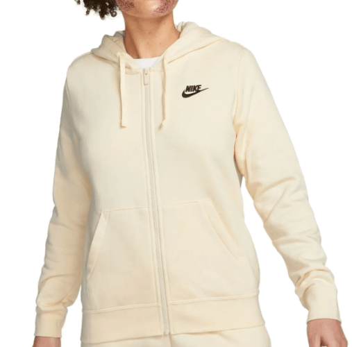 Jaqueta-Nike-Sportswear-Club-Fleece-Feminina-Dq5471-113-Amarelo