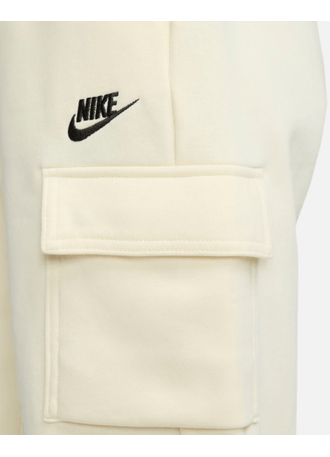 Calca-Nike-Sportswear-Club-Fleece-Cargo-Feminina-Dq5196-113-Off-White